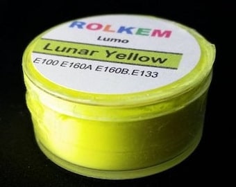 Lunar Yellow Lumo Petal Dust By Rolkem DUS376