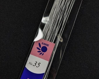 Sunrise 35 White Paper Covered Wire