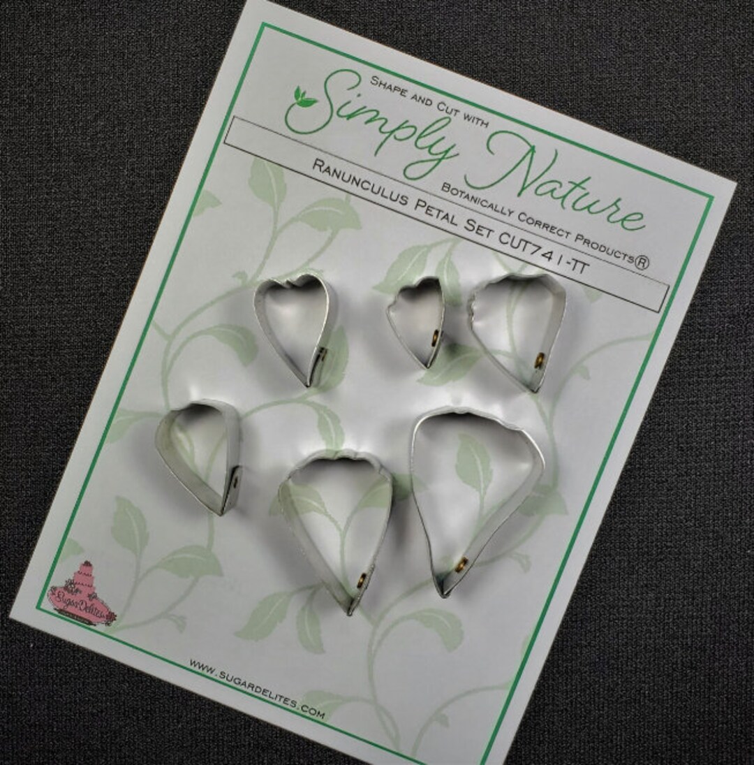 ラナンキュラスの花びらセット シンプリーネイチャー ボタニカル