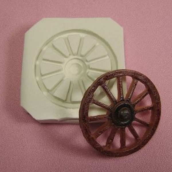 Wagon Wheel Silicone Mold By Sugar Delites MOL075