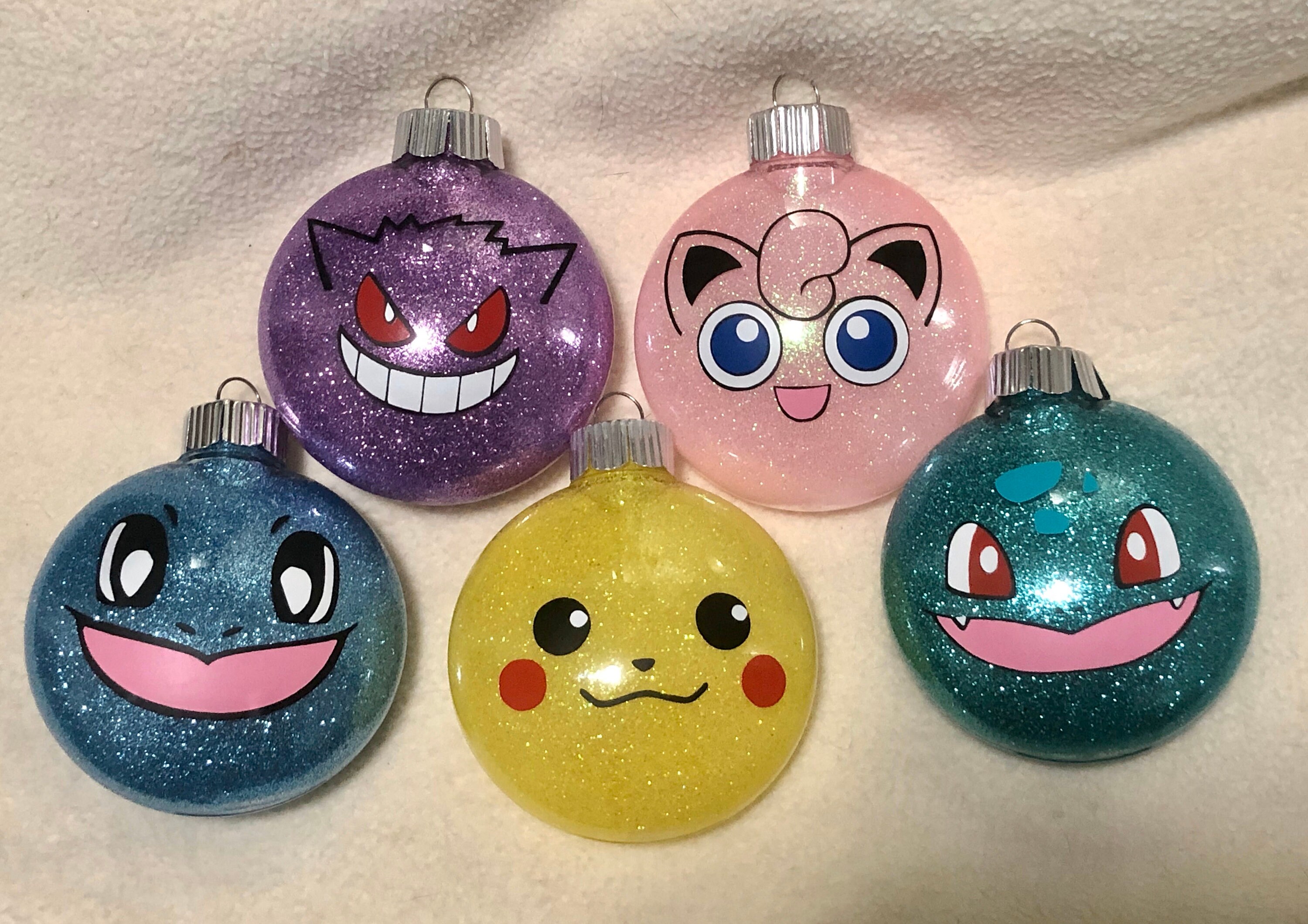 Pokémon Ornaments Etsy