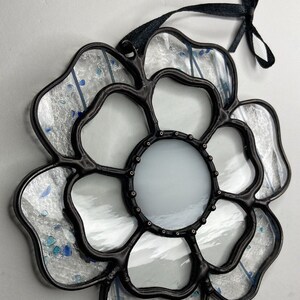 Stained Glass Flower Suncatcher
