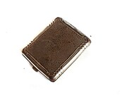 Vintage metal cigarette case, holder
