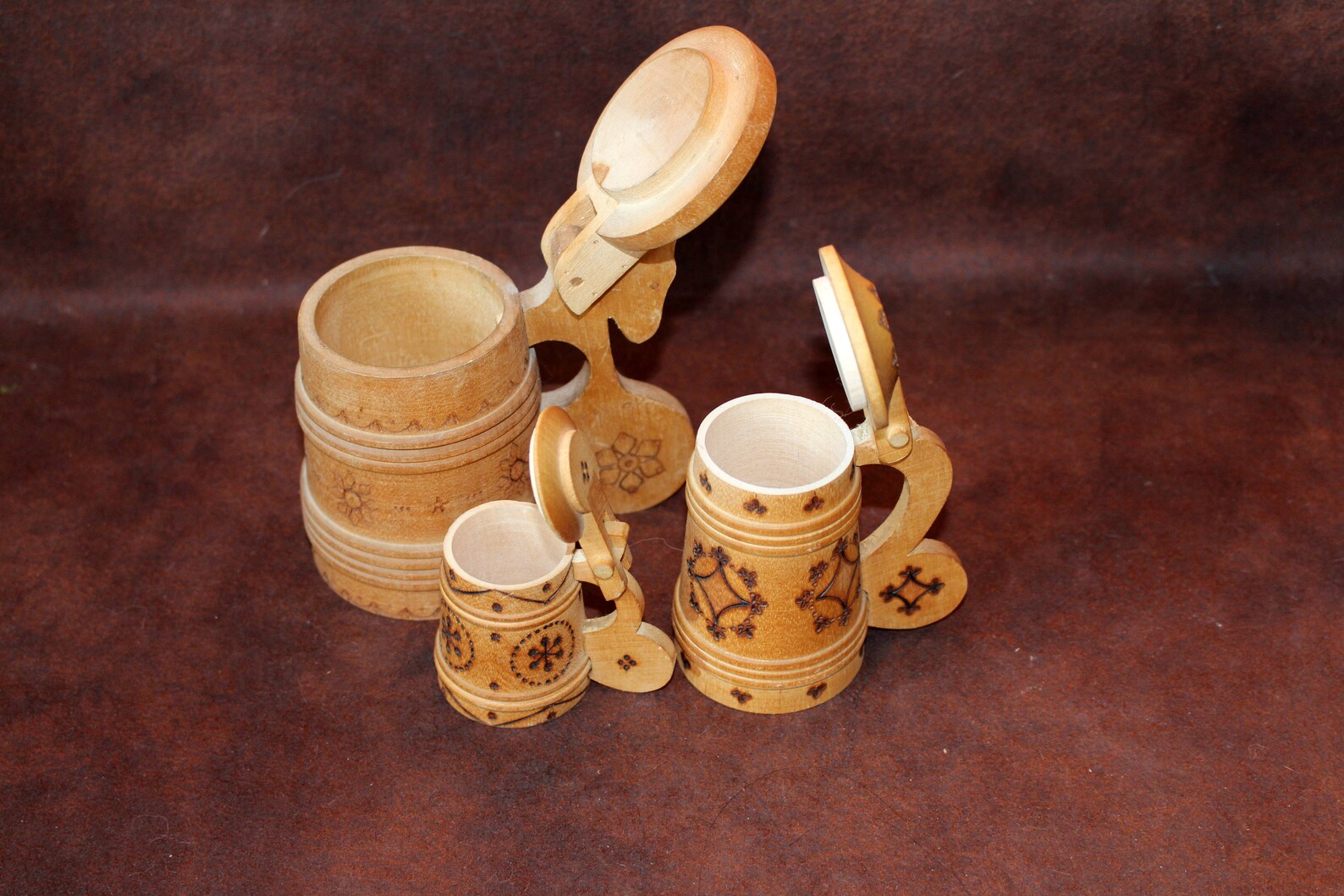 Three Small Souvenir Beer Mugs, Beer Cups, Beer Tankard Etsy