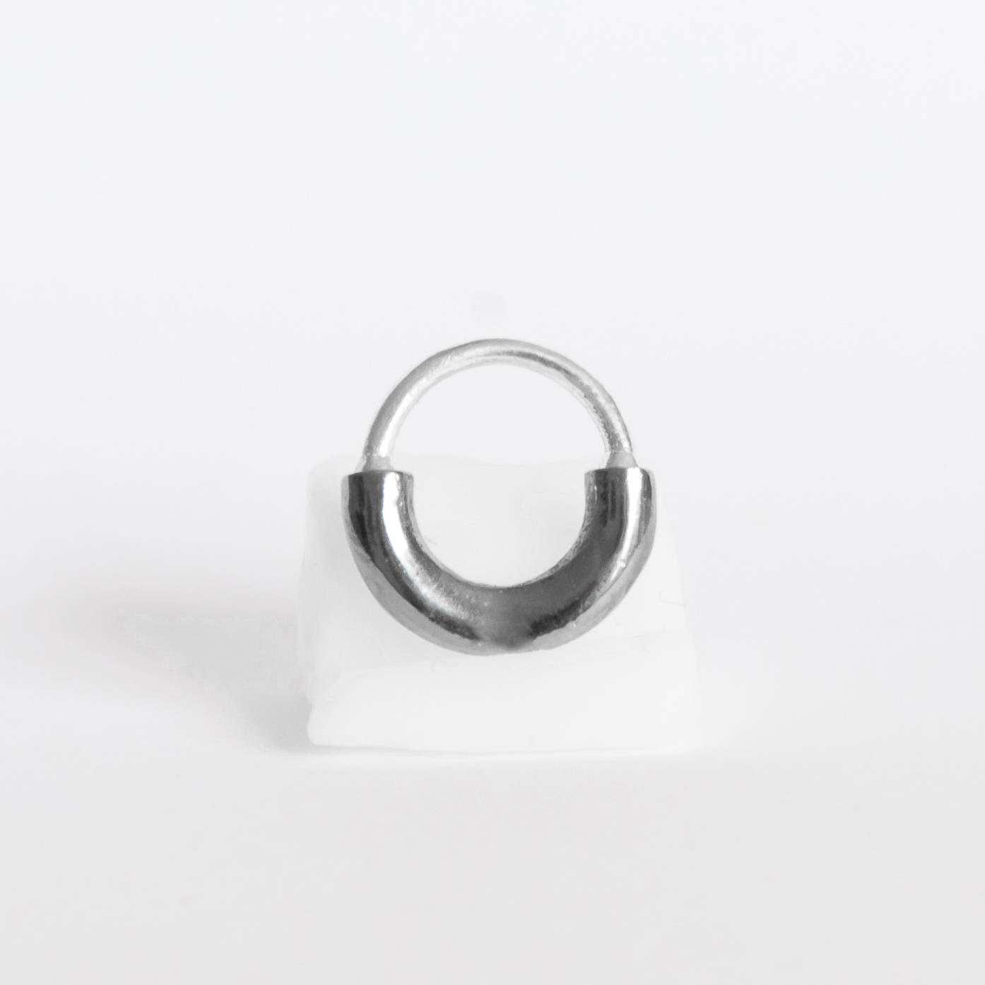 Piercing septum SistemSilver version 925ruthenium Etsy