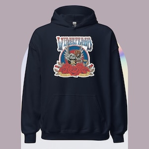 Sudadera unisex con capucha Widespread Panic Athens Roses