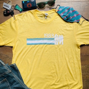 Phish Retro Debut 1983 shirt-Yellow