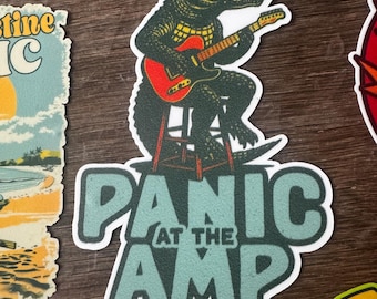 Widespread Panic Mikey Gator at the AMP Sticker