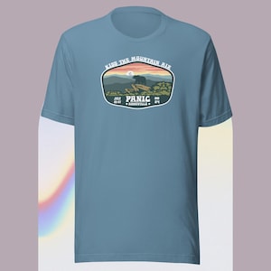 Panique répandue, Asheville 2024 - T-shirt unisexe mélangé