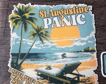 Widespread Panic St. Augustine Panic 2026 sticker