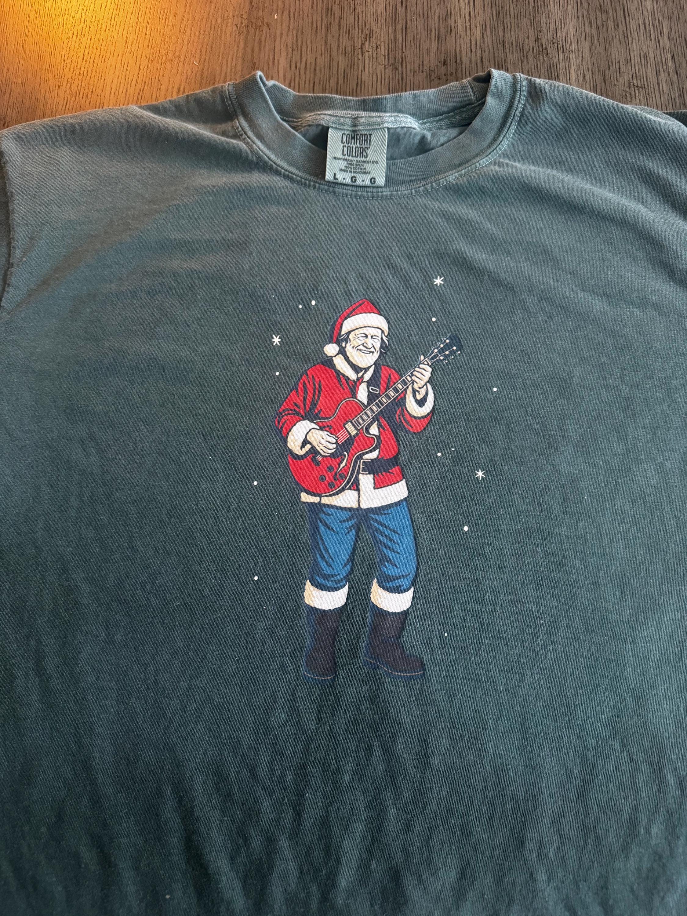 Tee-shirt Love Rocks 'Be Naughty Save Santa A Trip' - Gris - Taille S - Neuf Sans étiquettes