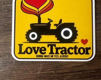 Widespread Panic LOVE TRACTOR sticker