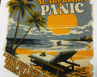 Widespread Panic St. Augustine 2026 shirt