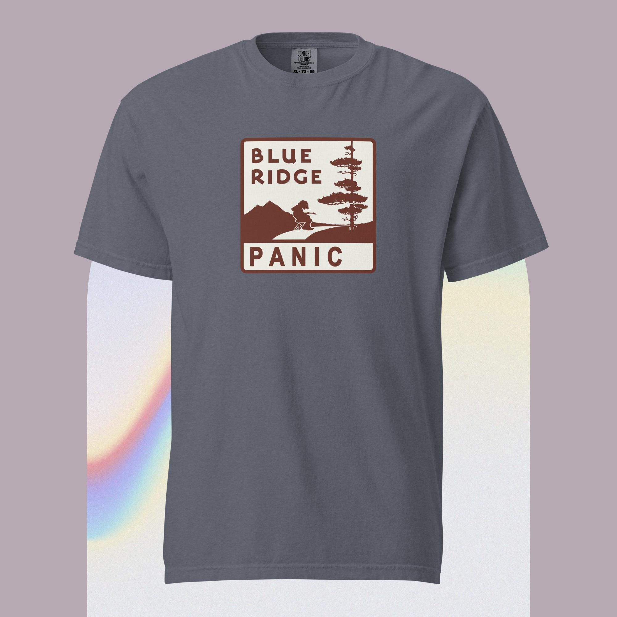 Blue Ridge Panic Unisex garment-dyed heavyweight t-shirt