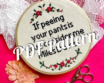 PDF pattern | Billy Madison Cross Stitch