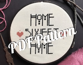 PDF pattern | home sweet home