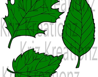 Leaves SVG Cut File