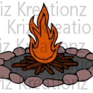 Fire-Pit SVG Cut File