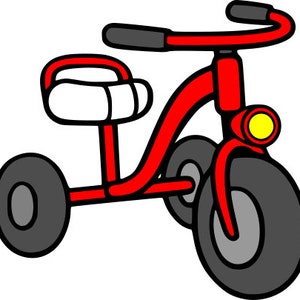 Tricycle SVG Cut File
