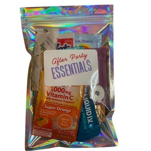 Hangover Kit, after party kit, Adult Party Favors, Guirls Party Kit, Travel Party Hangover Kit, Hangover Kit with Supplies