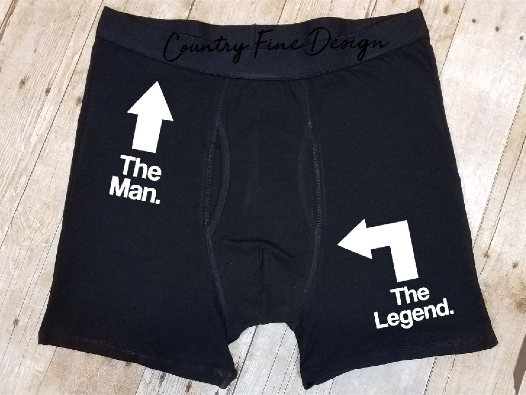 Funny Boxers Valentine Gift for Him Funny Personalized | Etsy