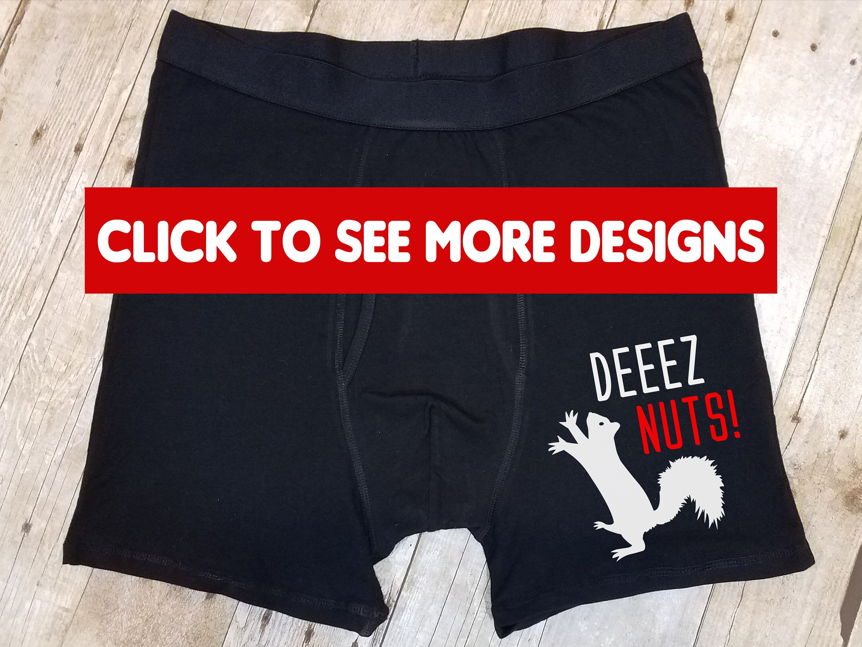 Funny Boxers Christmas Gift for Husband Custom Mens Underwear Naughty…