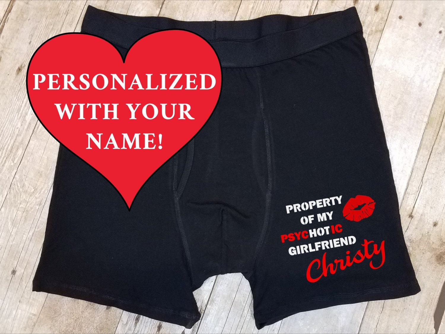 Mens Hand Drawn Dachshunds Underwear Boxer Briefs Ultra Soft Comfortable