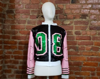 alpha kappa alpha sequin shirt