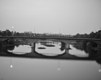 Bridge over White River in Indianapolis, IN - Digital File Download