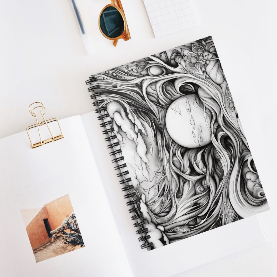Spiral Notebook - Ruled Line - Dreamscape - Etsy