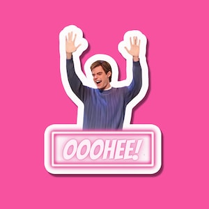 Bill Hader Sticker, TikTok trending, funny sticker