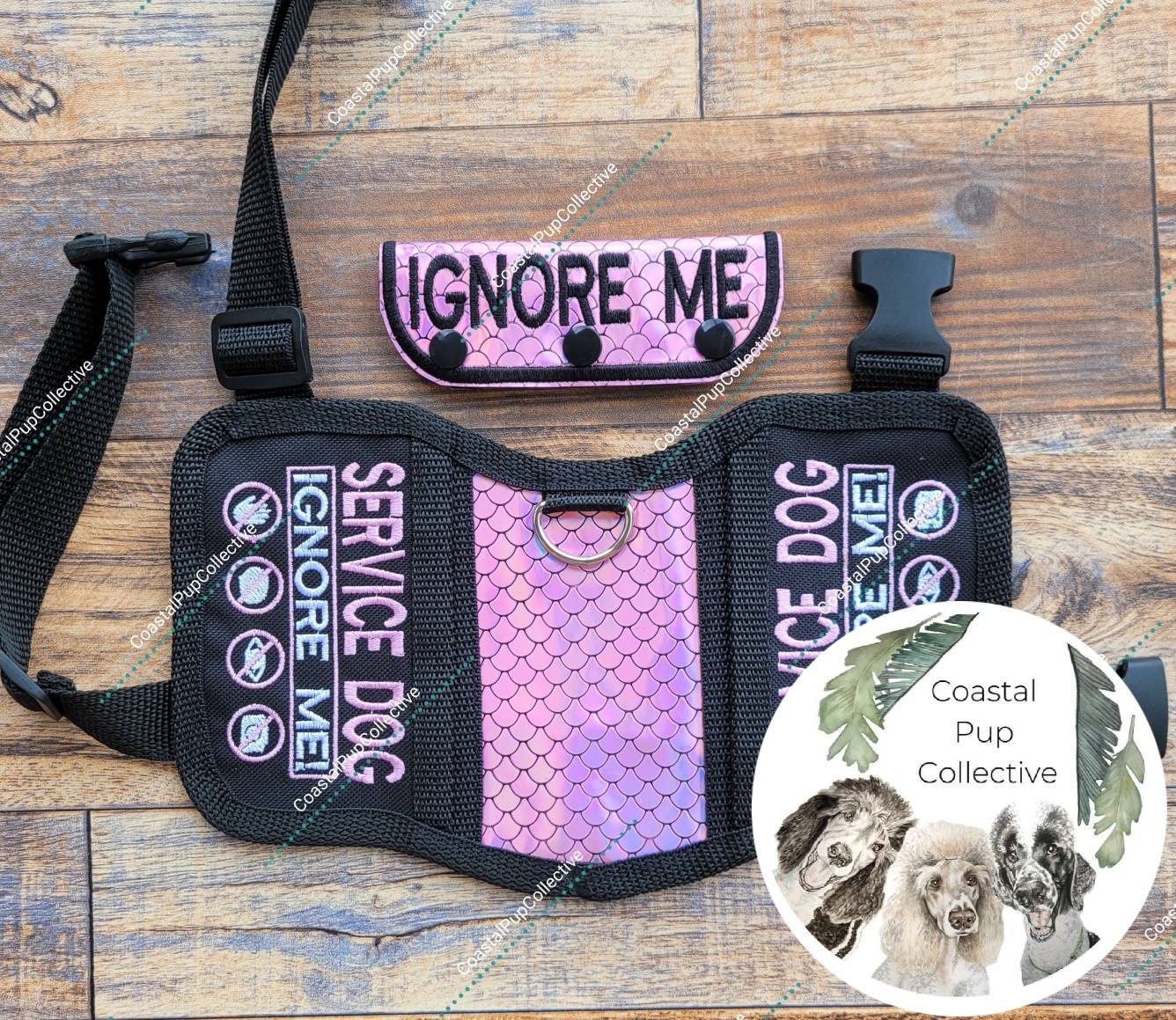 Custom service dog cheap vest etsy