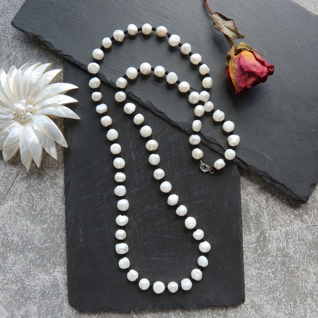 ブレスレット LESS IS MORE long pearl necklace il_1080xN.3827576562_lq7k.jpg