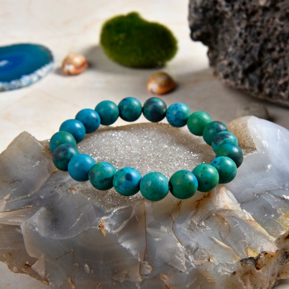 Natural Matte Finish 10MM Large Gemstone Healing Crystal Power Bracelet.  Genuine Stone Super Bracelet 7.5. Free Shipping/domestic USA - Etsy