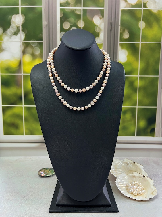 Cultured freshwater pearl necklace discount