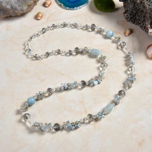 ●VVV● Pastel Star Mix Bead Necklace 24SSNK099MXF Pastel Star Mix Beads Necklace - VVV브이브이브이