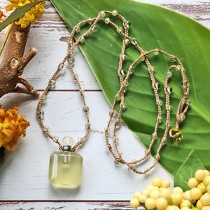 Wholesale Crystal Perfume Bottle Necklace Etsy