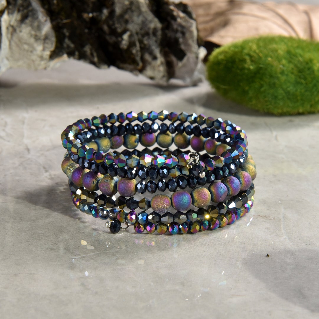  ☆ブレスレット Minimalistic Squares Minimalist Bracelet With Screw Clasp • Silver Gold Black