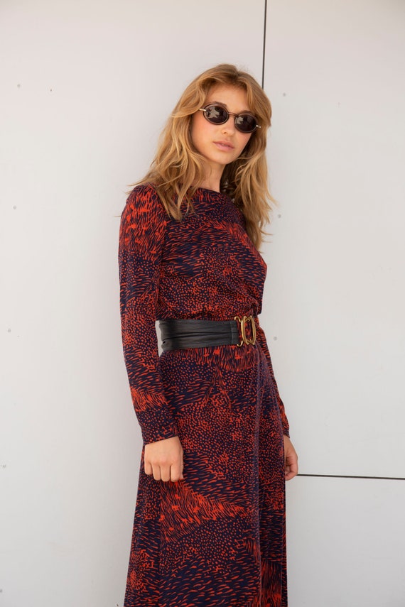 vtg MATCHING PRINT 2 PIECE set