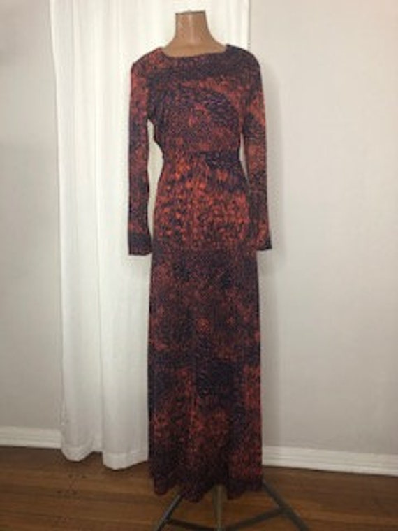 vtg MATCHING PRINT 2 PIECE set