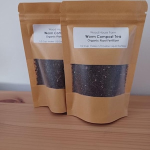 Worm Compost tea fertilizer for plants, organic plant fertilizer, houseplant fertilizer, worm castings, vermiculture, indoor outdoor plants