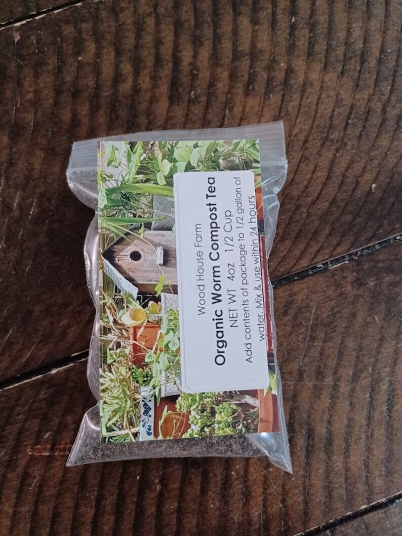 Worm Compost Tea Fertilizer for Plants, Organic Plant Fertilizer