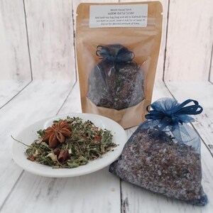 Warm Spice Bath Soak: Herbal Tub Tea with Cinnamon & Ginger