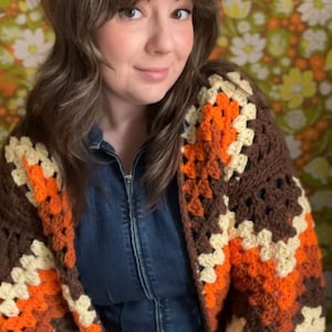 The Foxy Autumn Cardigan - Häkelanleitung PDF Download