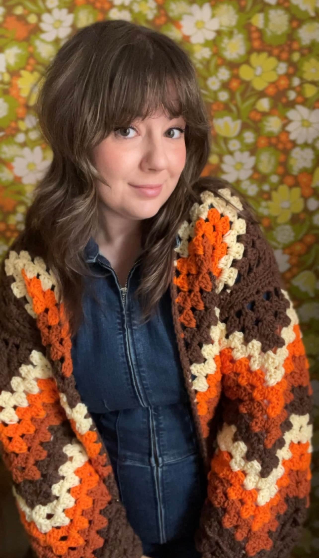 The Foxy Autumn Cardigan - Crochet Pattern PDF Download - Etsy