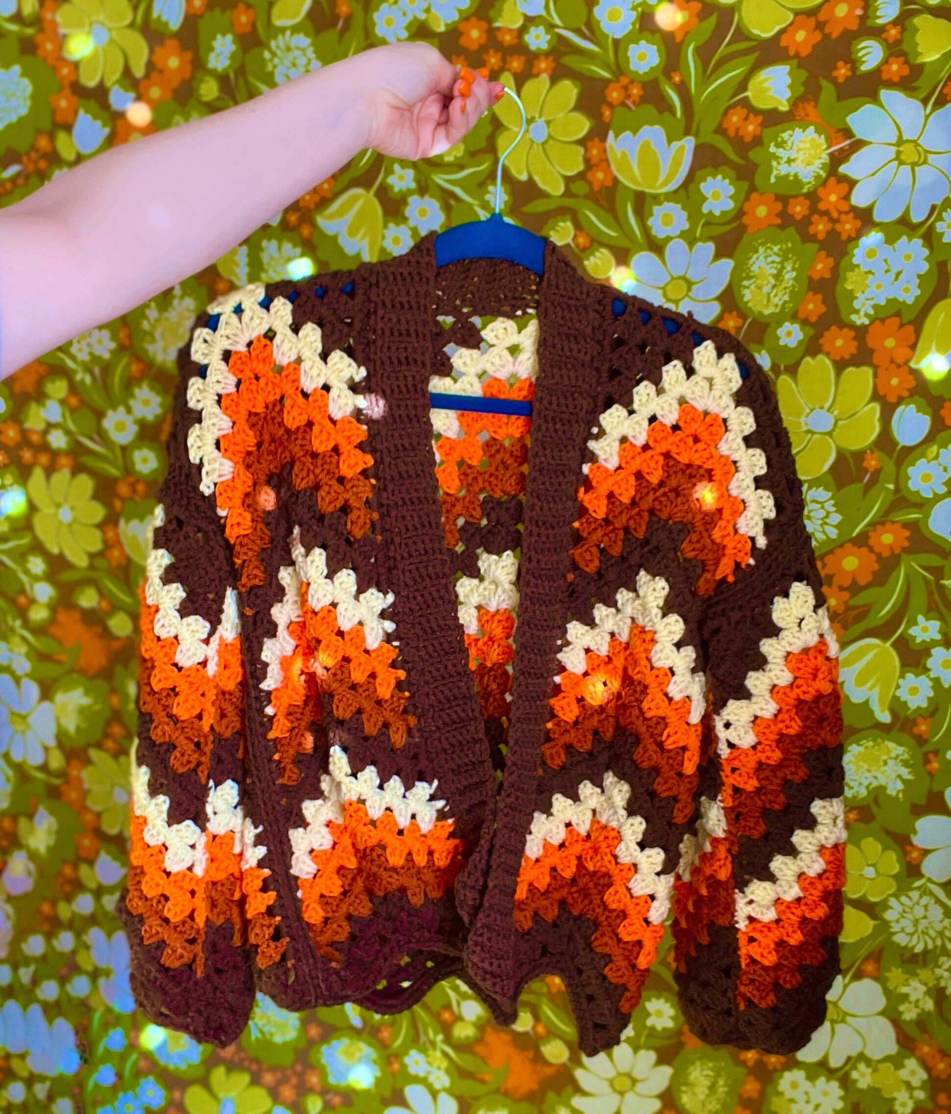 The Foxy Autumn Cardigan Crochet Pattern PDF Download Etsy