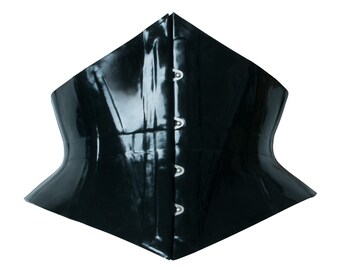 Latex Waspie Boned Corset