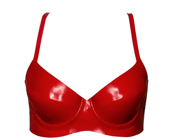 Underwired Latex Bra