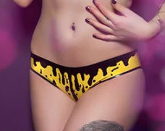 Dripping Latex Knickers