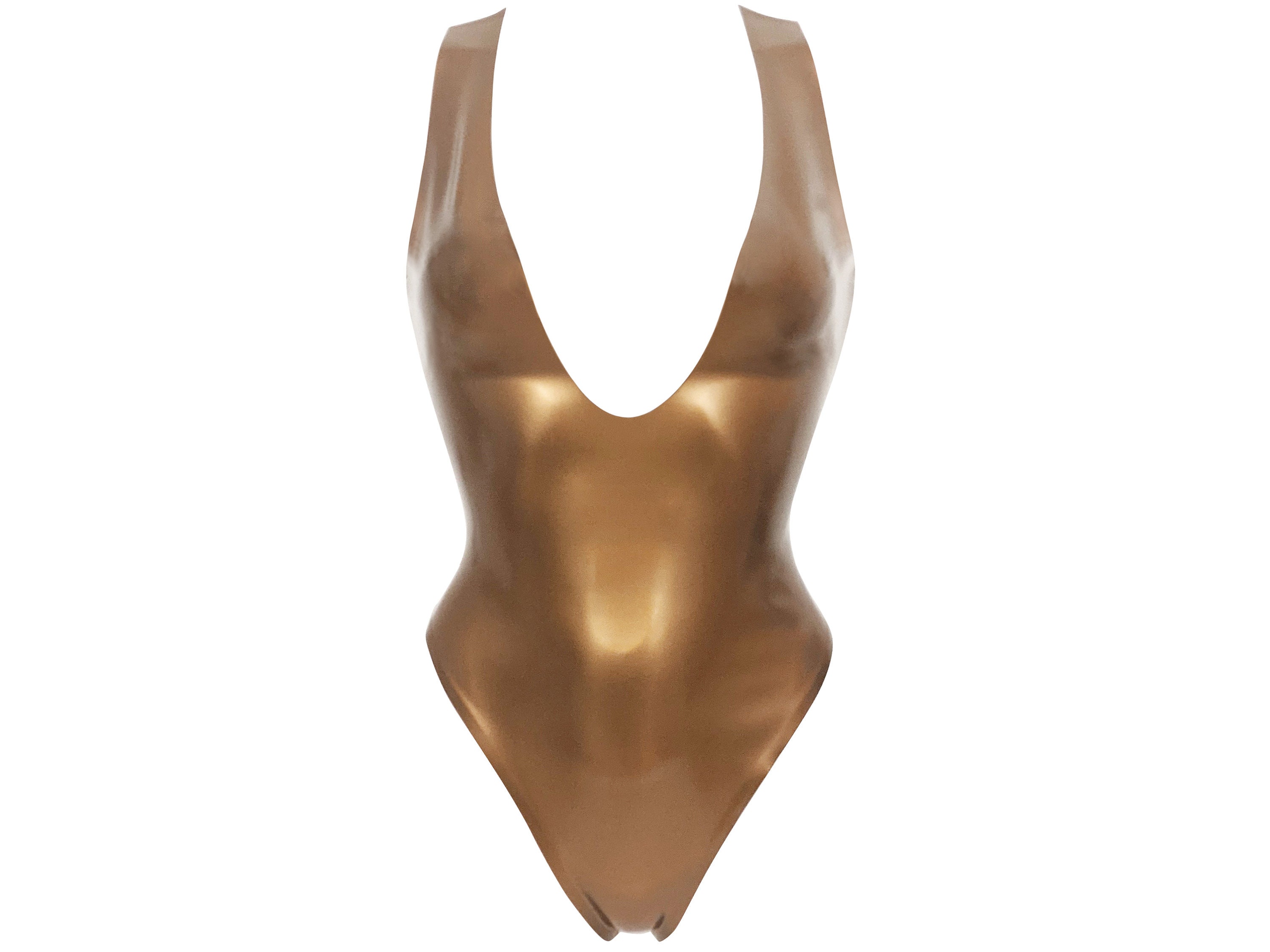 Latex Bodysuit Thong Back latex leotard latex swimsuit Etsy